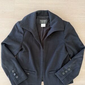 Authentic Chanel Black Women's Blazer/ Jacket